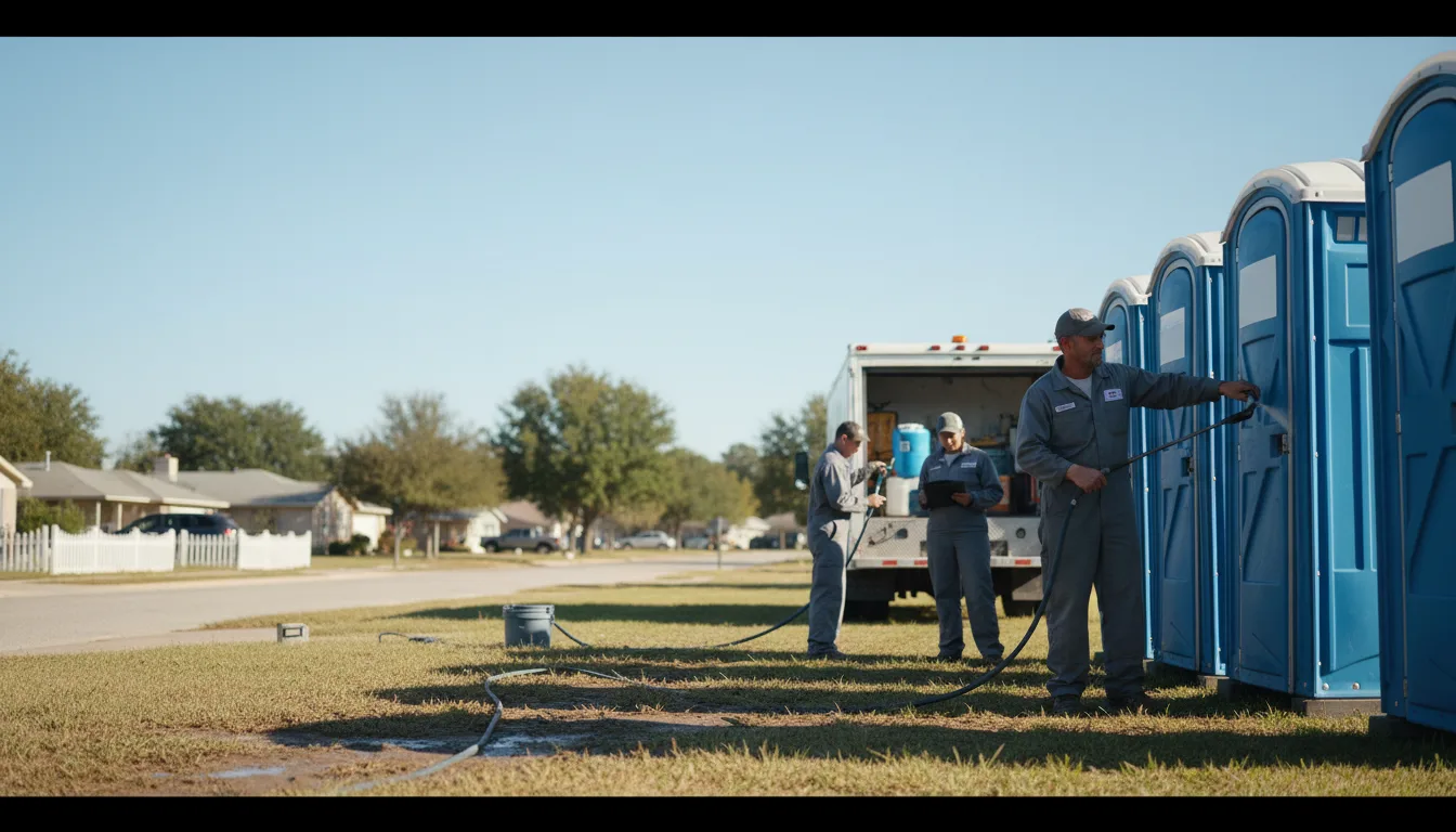 Long-Term Portable Toilet Rental in Broxton, GA near me